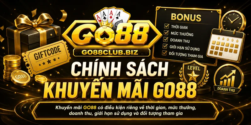 Chính sách khuyến mãi và ưu đãi GO88