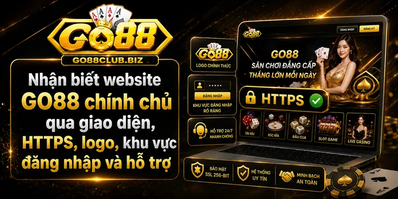 Cách kiểm tra link GO88 chính chủ